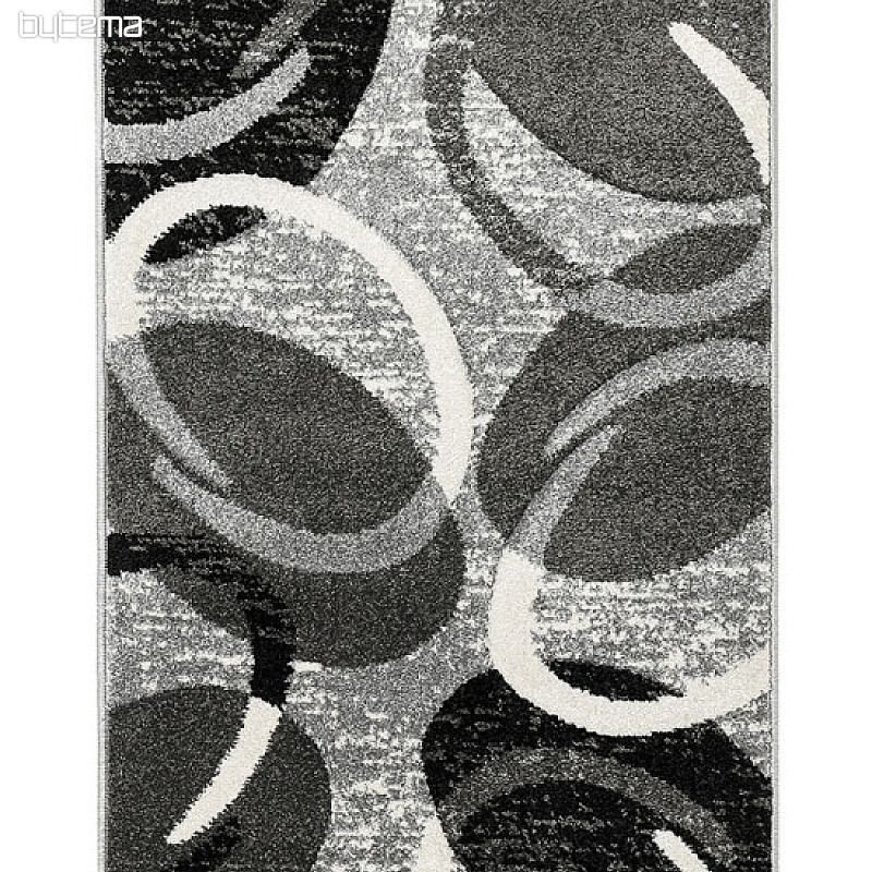 Piece carpet PORTLAND black-grey