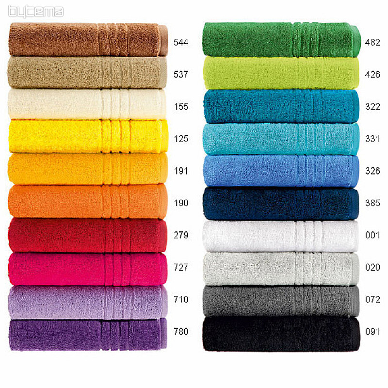 Luxury towel and bath towel MADISON 091 black