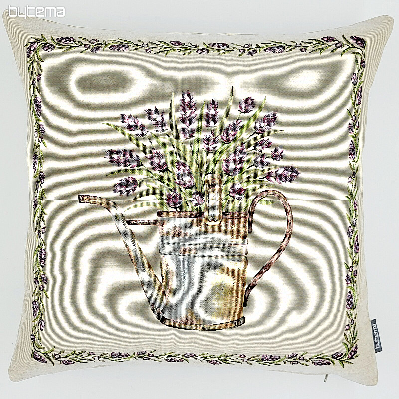 Tapestry cushion cover LAVENDER IN A POT II