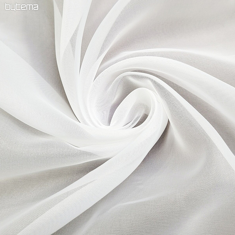 Voile curtain HERMES 11 white