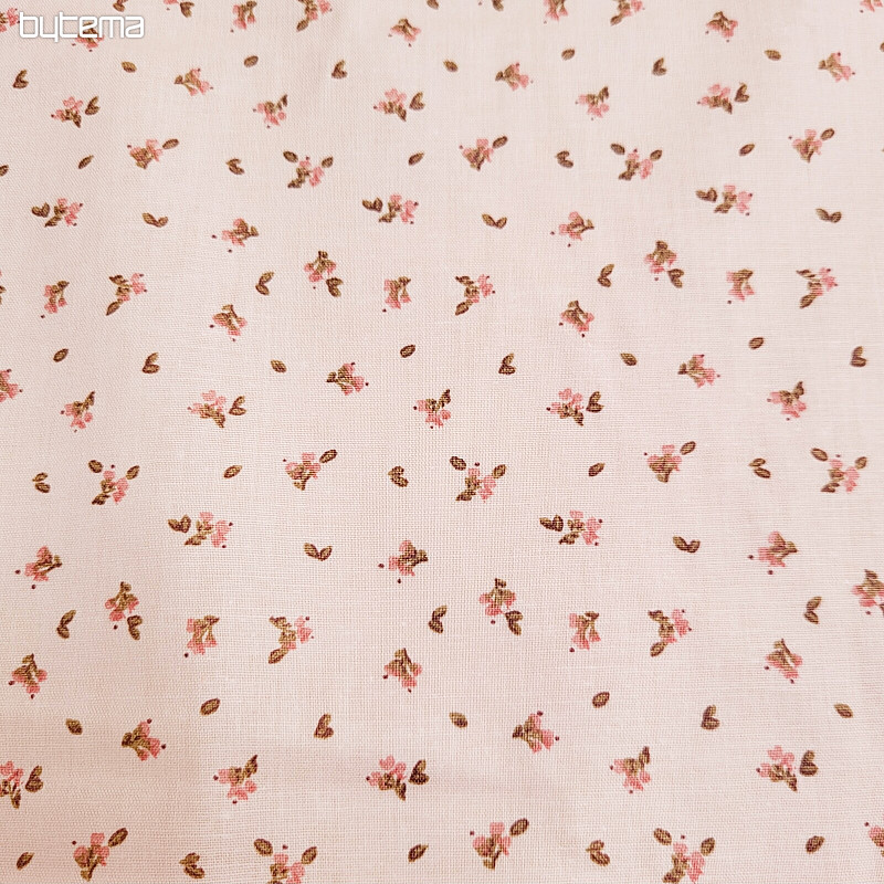 Cotton fabric HANA PINK