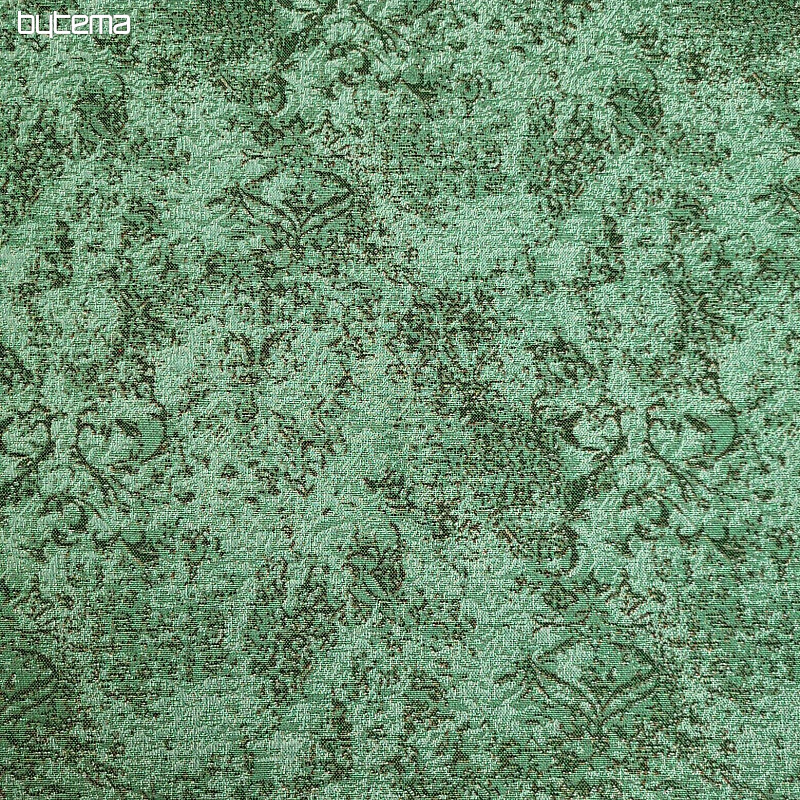 Tapestry fabric GREEN MARBLE