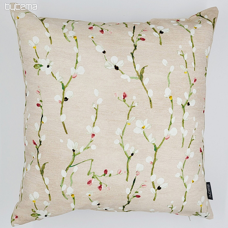 Decorative pillow cover Twigs of NOA small pink