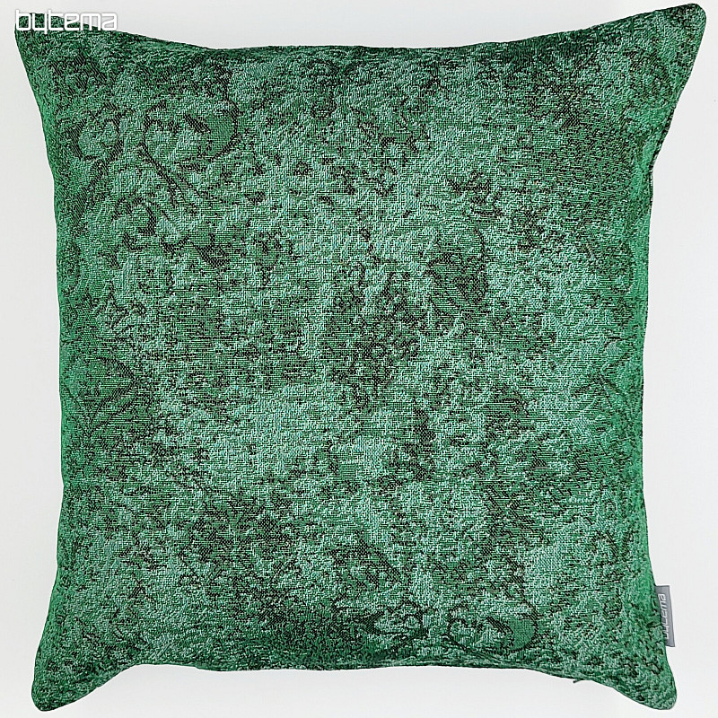 Tapestry cushion cover MARBLE GREEN