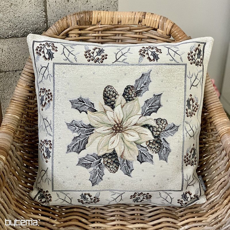 Christmas tapestry cover SILVER STAR