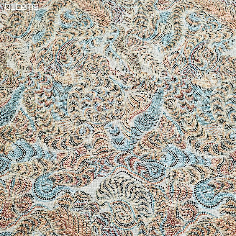Tapestry fabric FARADAY BEIGE