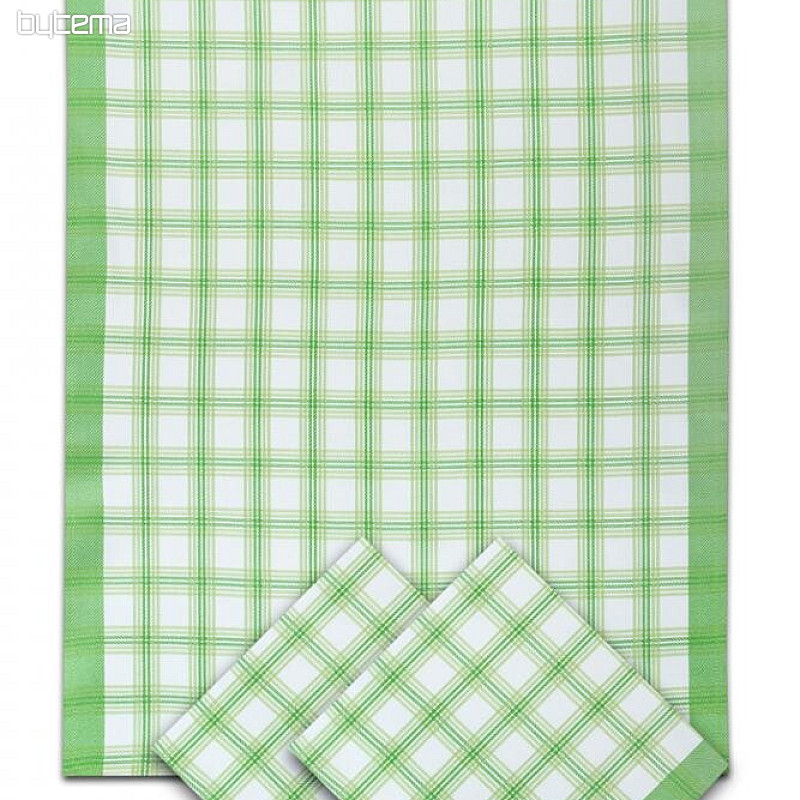 Bamboo Towels LARGE CUBE GREEN