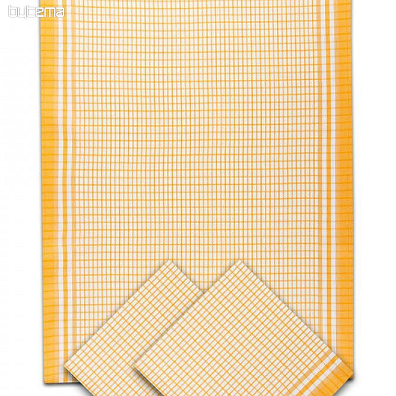 Bamboo Towels SMALL YELLOW CUBE