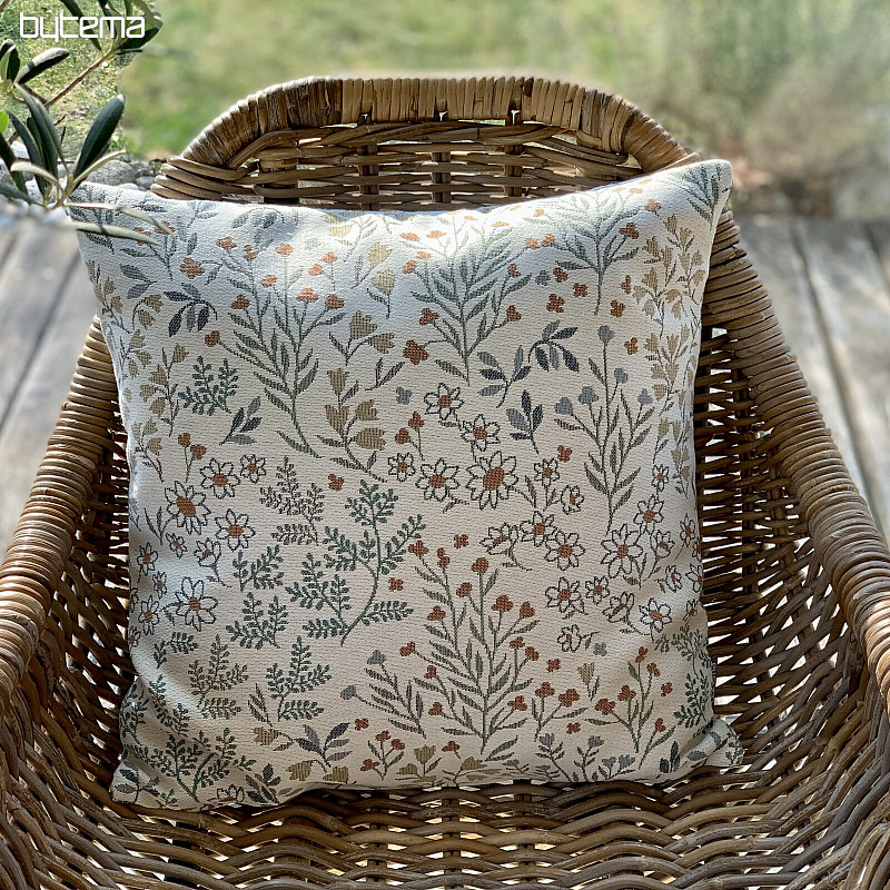 Tapestry pillowcase GLADIS FLOR blue