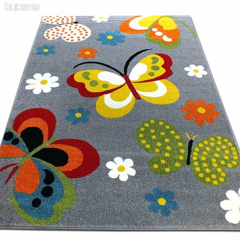MONDO NEW Butterflies gray carpet