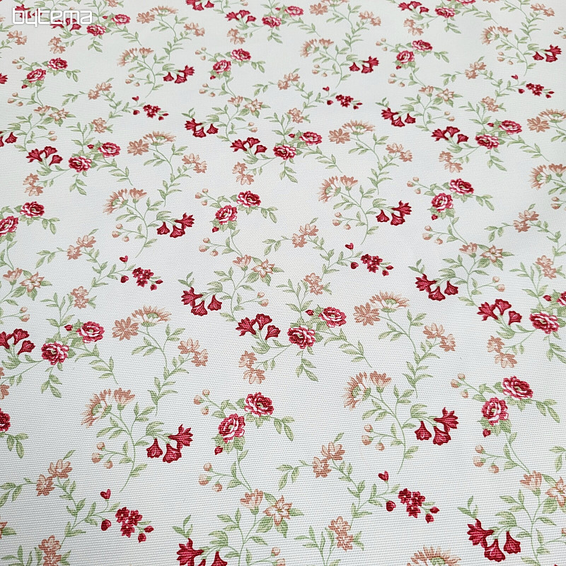 Decorative fabric RÓMULO MINI FLOWER
