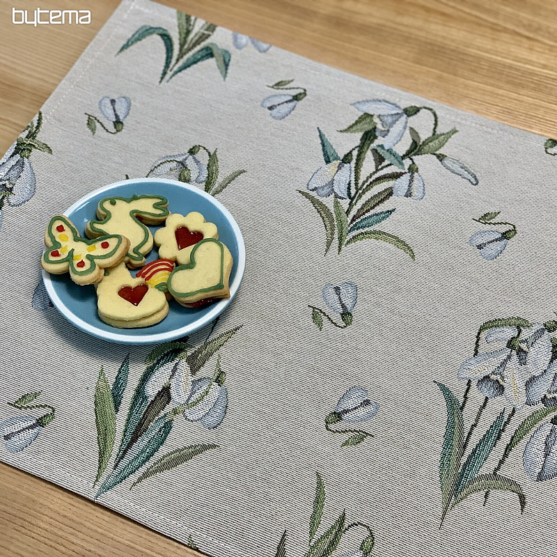 Tapestry placemat SNOWDROPS