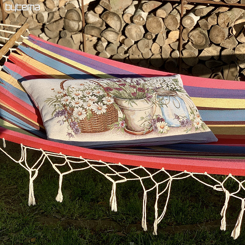 Tapestry pillow BEAUTY IN THE CART