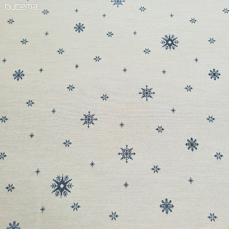 Tapestry fabric SOFT FLAKE BLUE