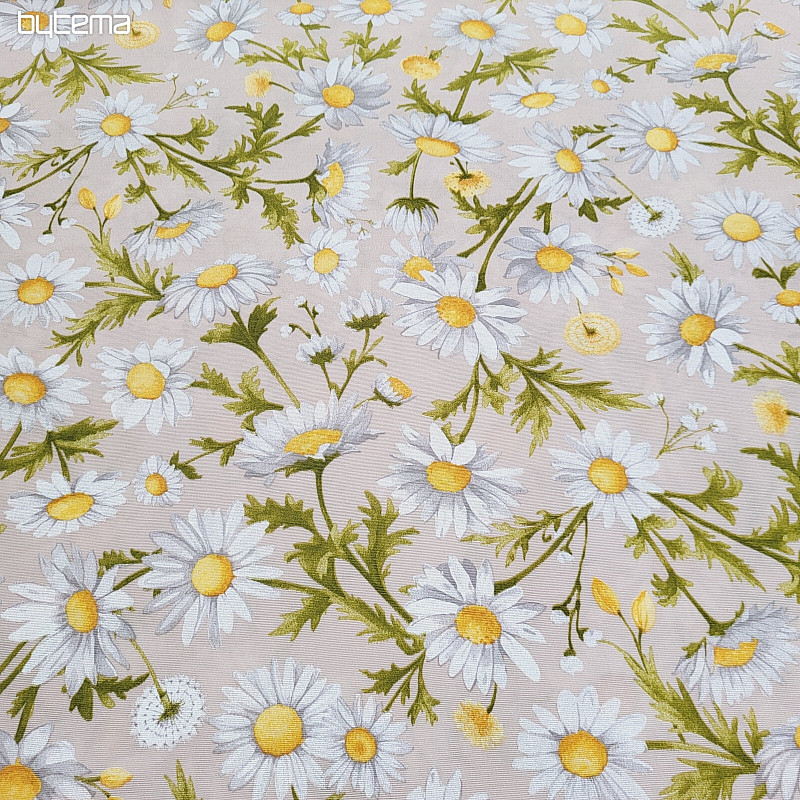 Decorative fabric DAISIES