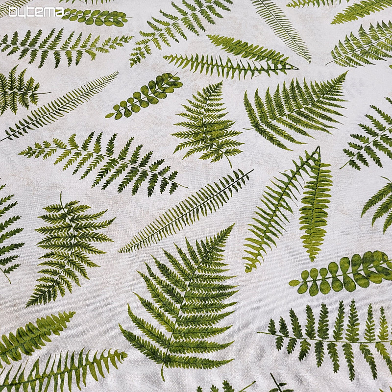 Decorative fabric FERN GREEN
