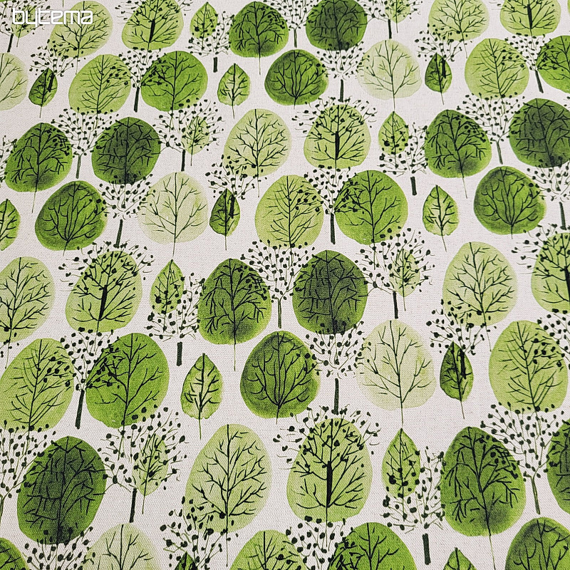 Decorative fabric DECIDUOUS FOREST