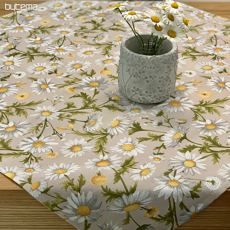 DAISIES tablecloth and scarf