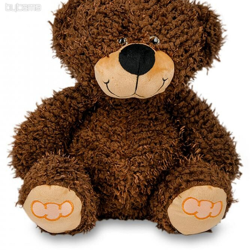 Plush toy BEAR dark brown