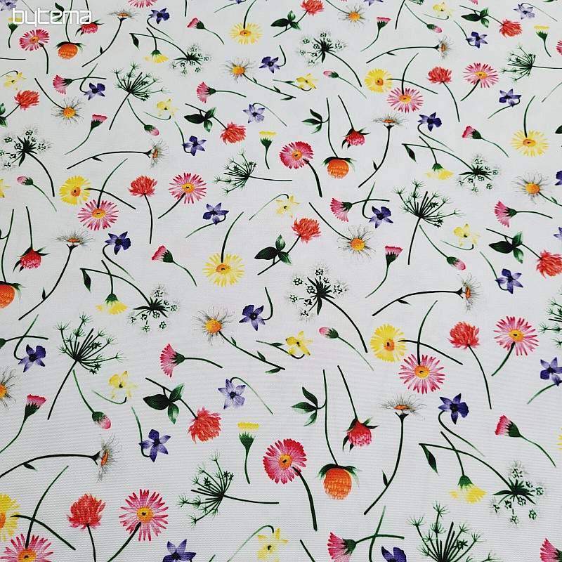 Decorative fabric SPRING FLOWERS