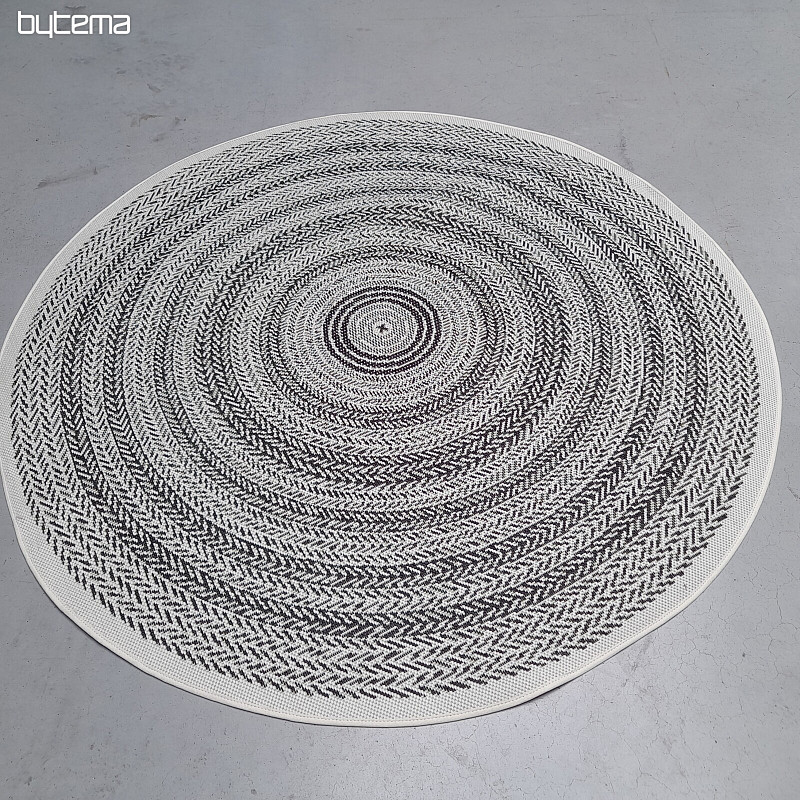 Outdoor rug STAR rosette green