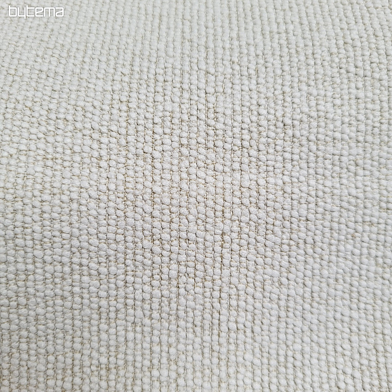 Luxurious solid color designer decorative fabric GERSTER 77052/20 CREAM