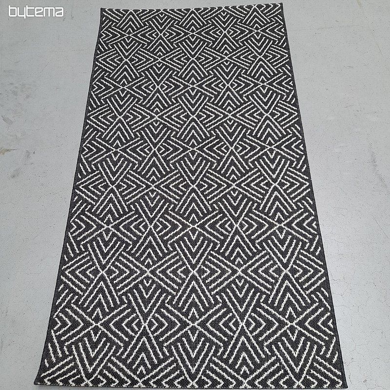 Outdoor rug Essenza in-out black and white