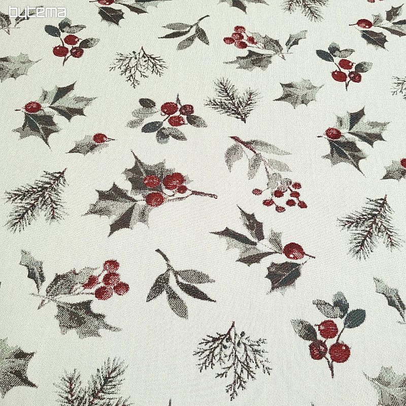 Luxurious decorative fabric HOLLY GREY