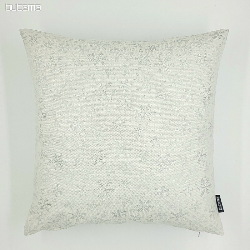 Christmas decorative cover SILVER FLAKES