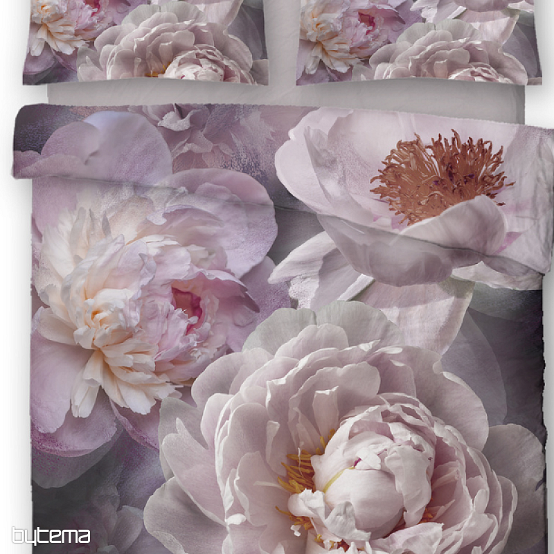 Microflannel bedding PEONY