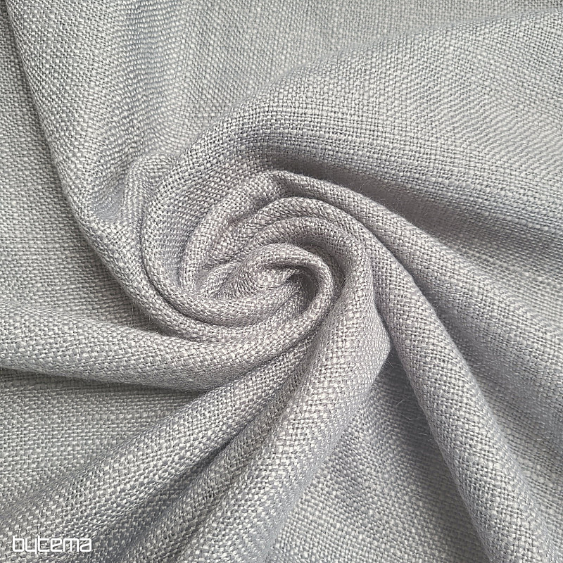 Luxurious decorative fabric GRIGIO gray