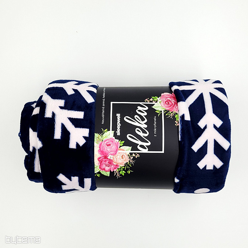 Blanket MF FLAKE BLUE