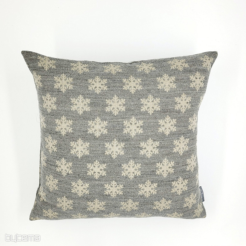 Luxurious decorative cover FLAKES GREY A