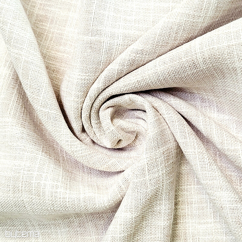 Luxury designer decorative fabric GERSTER 77050/20 CREAM