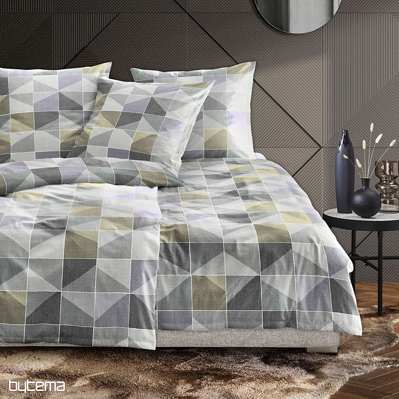 Luxury flannel bedding IRISETTE KOALA 8646-30 GREEN