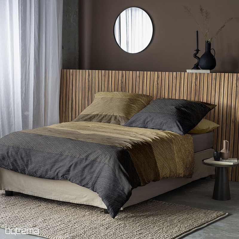 Luxury flannel bedding IRISETTE KOALA 8430-80 HONEY