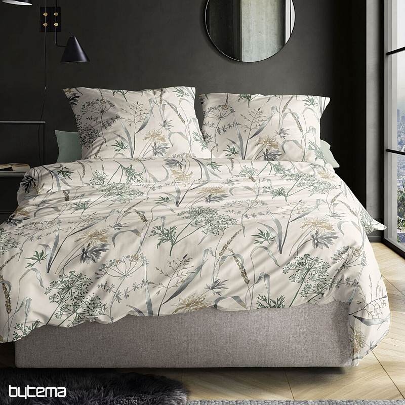 Luxury flannel bedding IRISETTE KOALA 8425-80 NATUR