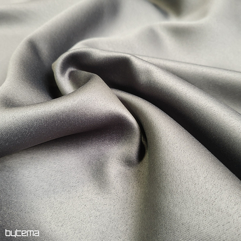 Designer decorative fabric GERSTER BLACKOUT 7630/810 ANTHRACITE