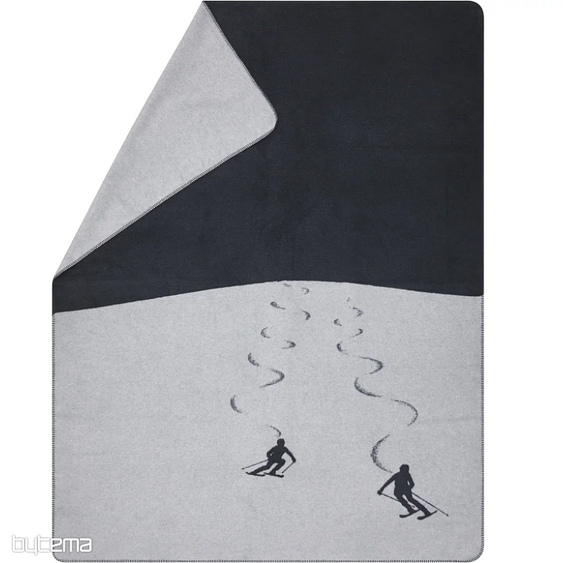 Blanket DF SAVONA SKIERS GREY
