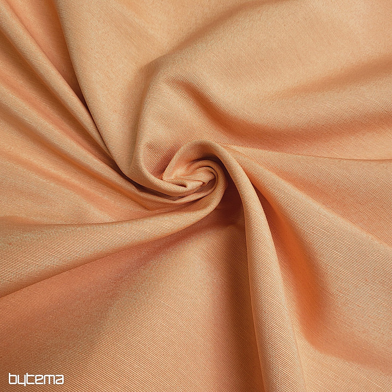 Decorative fabric, single color LISO 502 peach