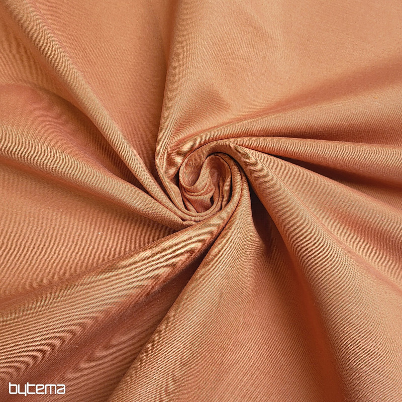 Decorative fabric, single color LISO 509 brick