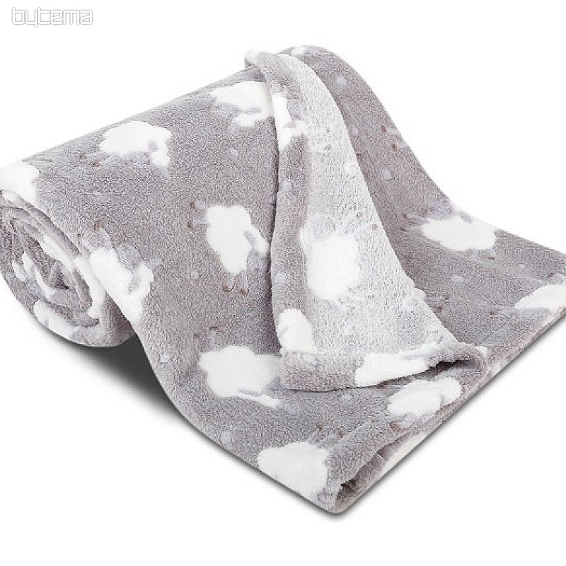 Children blanket SHEEP grey