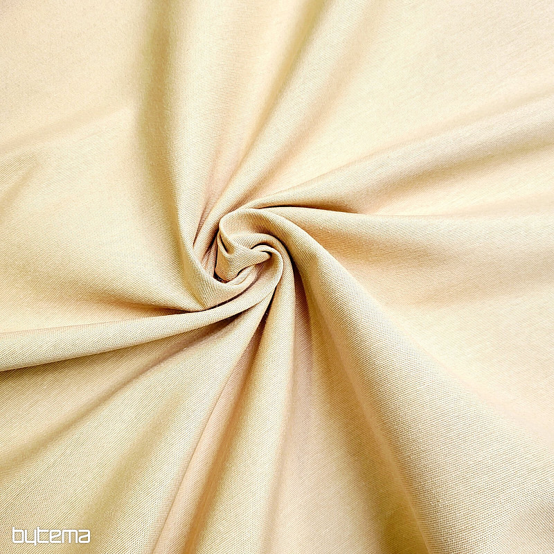 Decorative fabric, single color LISO 901, ocher