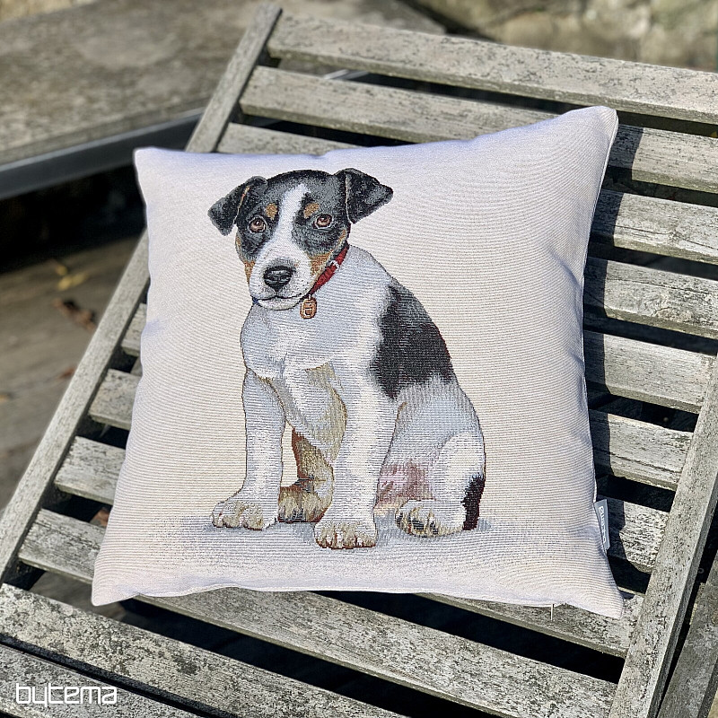 Tapestry pillowcase JACK RUSSEL TERIER