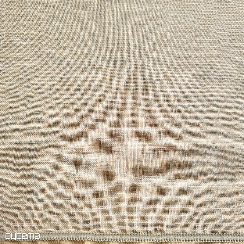Luxury curtain GERSTER 11334 gray-beige