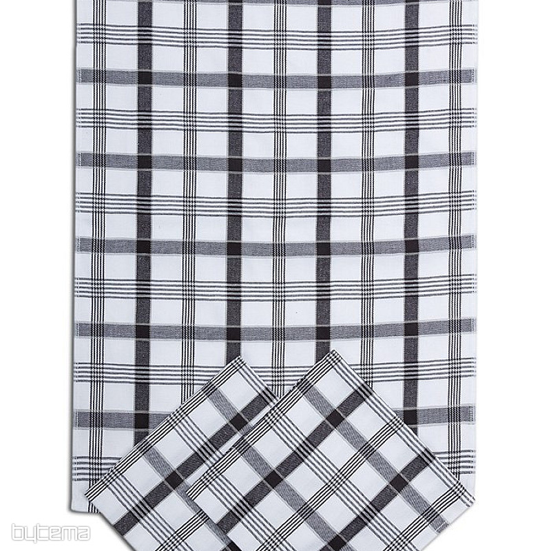 Egyptian cotton modern checkered towels GREY