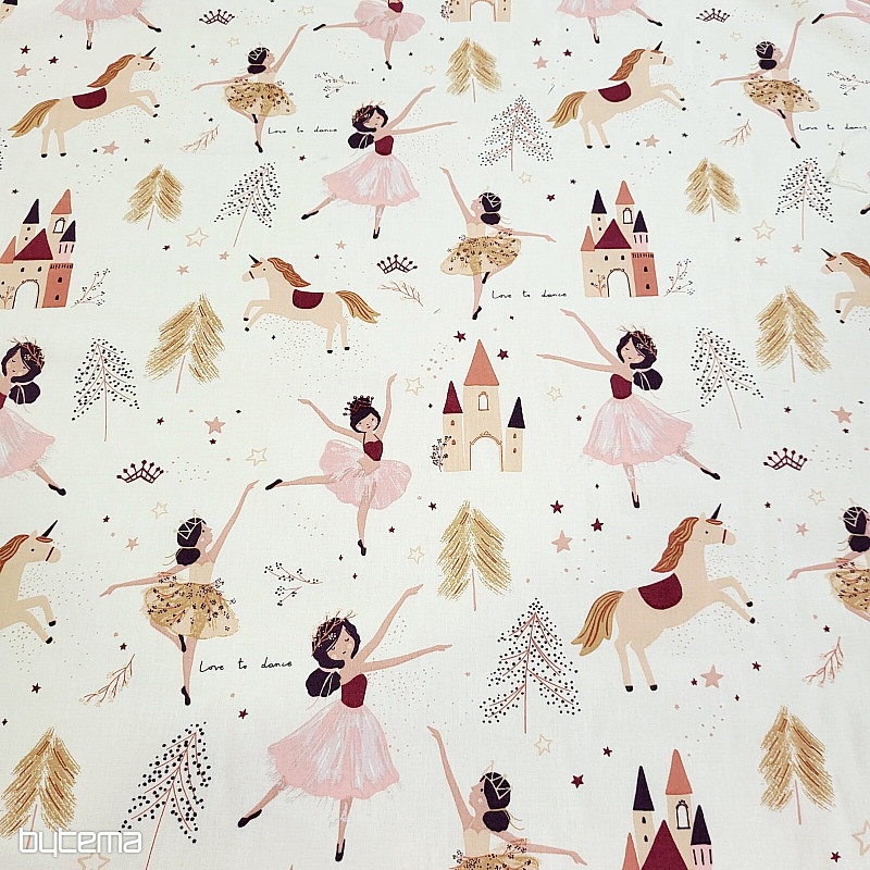 Cotton fabric DANCER