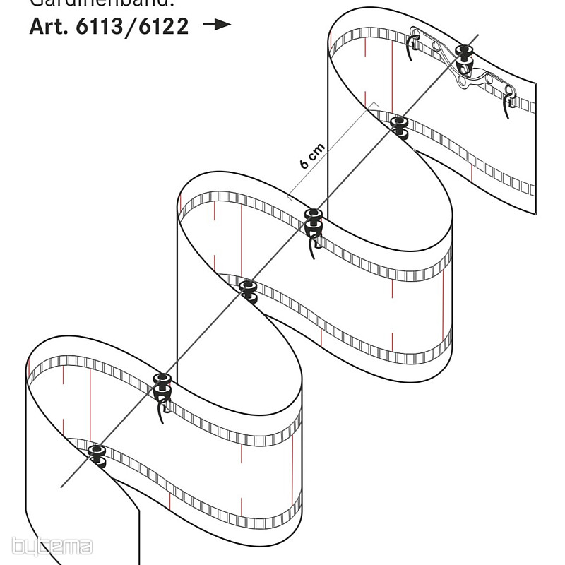 Cord with swivel slider for NEW WAVE 1:2 tape