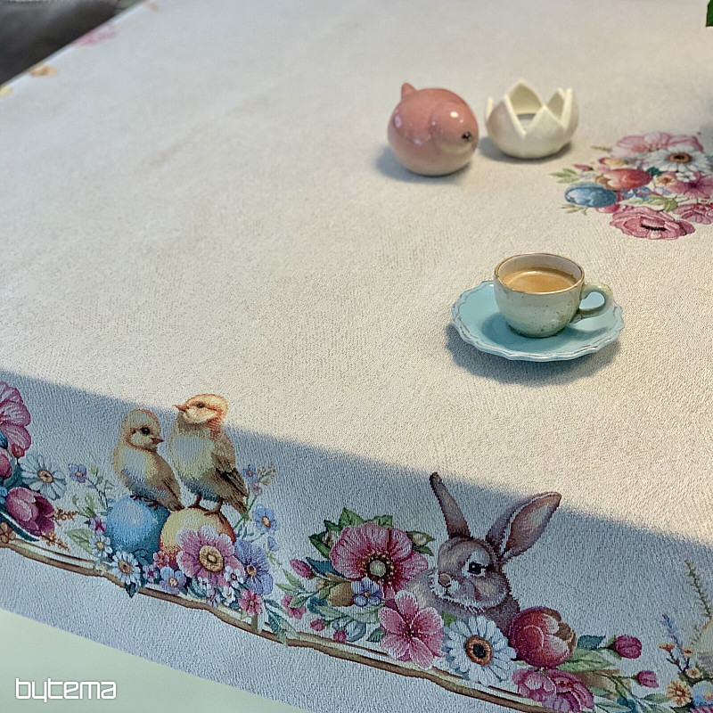 Tapestry tablecloth and scarf SPRING HOLIDAYS