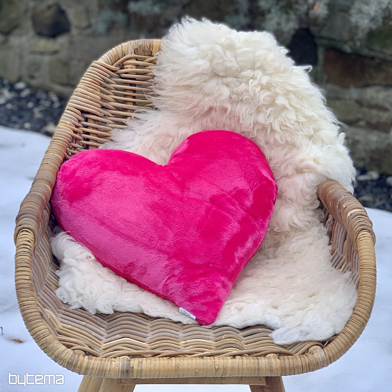 Pillow HEART PINK